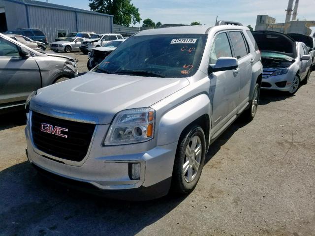 2GKALNEK6G6268012 - 2016 GMC TERRAIN SL GRAY photo 2