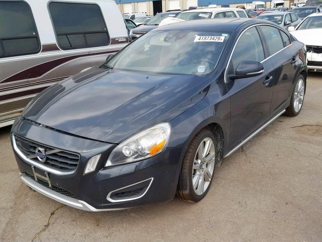 YV1902FHXC2089272 - 2012 VOLVO S60 T6 GRAY photo 2