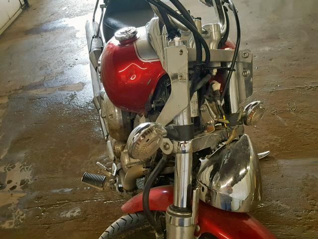 JYAVM01E37A116023 - 2007 YAMAHA XVS650 RED photo 9