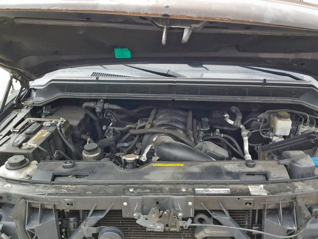 1N6BA0EC6DN310135 - 2013 NISSAN TITAN S GRAY photo 7