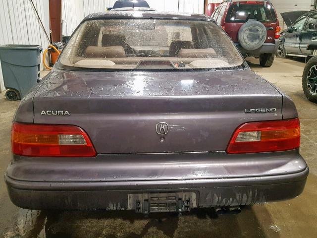 JH4KA7678MC050456 - 1991 ACURA LEGEND LS GRAY photo 9