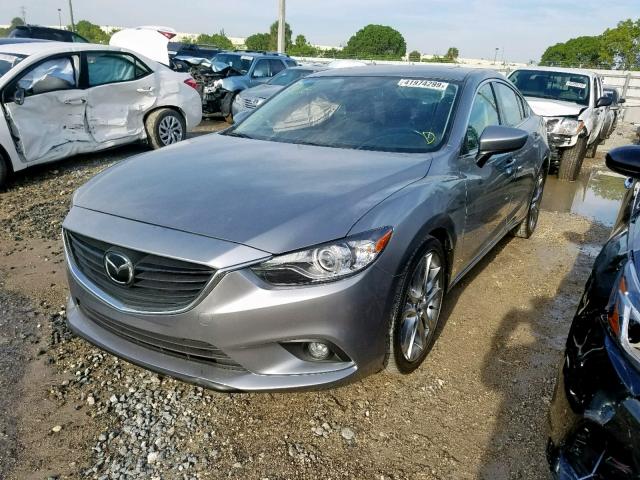 JM1GJ1W5XE1108874 - 2014 MAZDA 6 GRAND TO GRAY photo 2