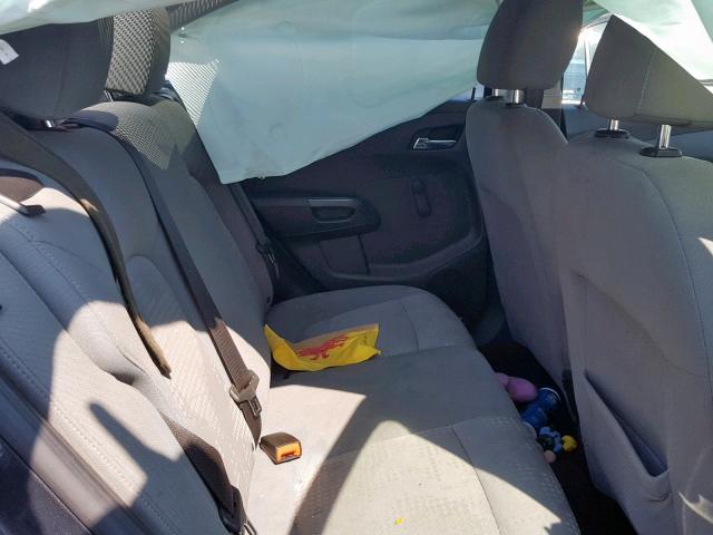 1G1JA5SH6C4186635 - 2012 CHEVROLET SONIC LS CHARCOAL photo 6