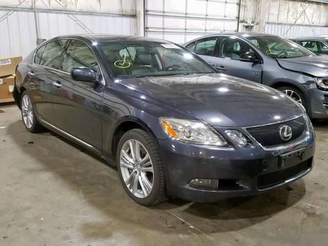 JTHBC96S775005799 - 2007 LEXUS GS 450H GRAY photo 1