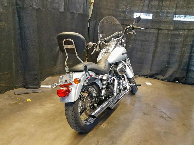 1HD1GVM18EC304794 - 2014 HARLEY-DAVIDSON FXDC DYNA SILVER photo 4