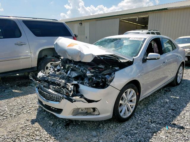 1G11E5SA1GF129969 - 2016 CHEVROLET MALIBU LIM SILVER photo 2