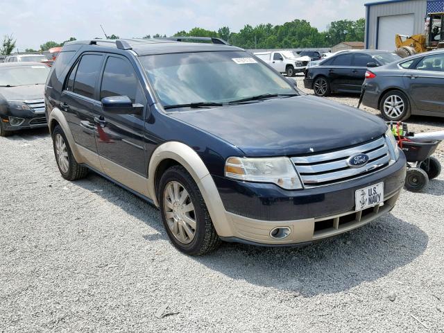 1FMDK08W08GA42803 - 2008 FORD TAURUS X E BLUE photo 1