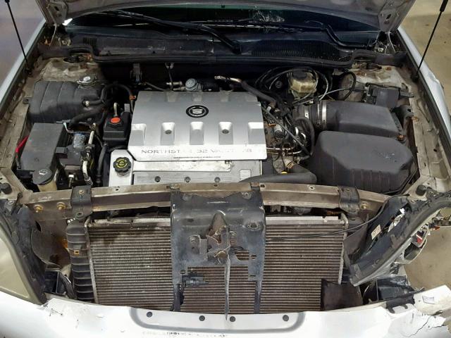 1G6KD54Y82U105894 - 2002 CADILLAC DEVILLE SILVER photo 7