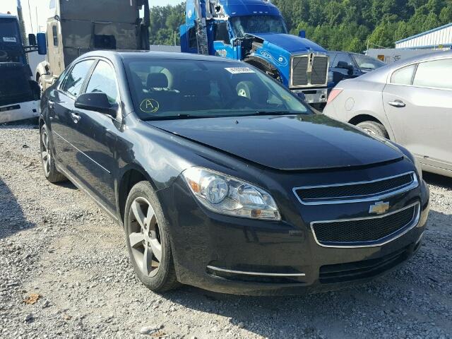 1G1ZC5E04CF208588 - 2012 CHEVROLET MALIBU 1LT BLACK photo 1