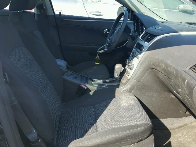 1G1ZC5E04CF208588 - 2012 CHEVROLET MALIBU 1LT BLACK photo 5