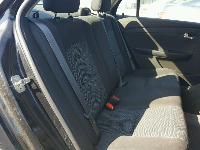 1G1ZC5E04CF208588 - 2012 CHEVROLET MALIBU 1LT BLACK photo 6