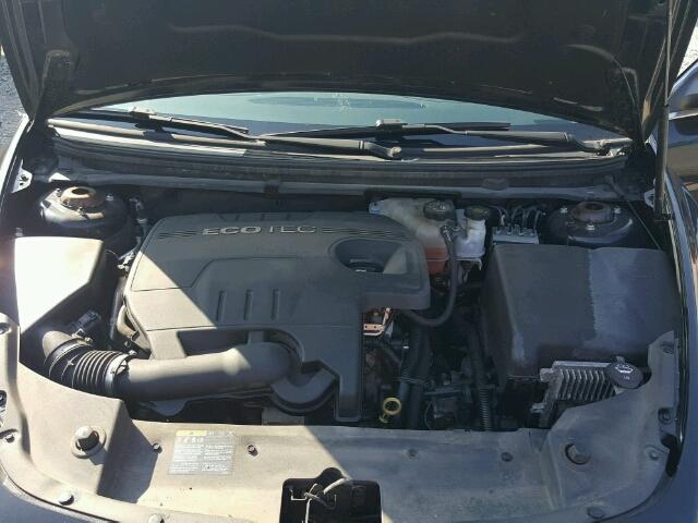 1G1ZC5E04CF208588 - 2012 CHEVROLET MALIBU 1LT BLACK photo 7
