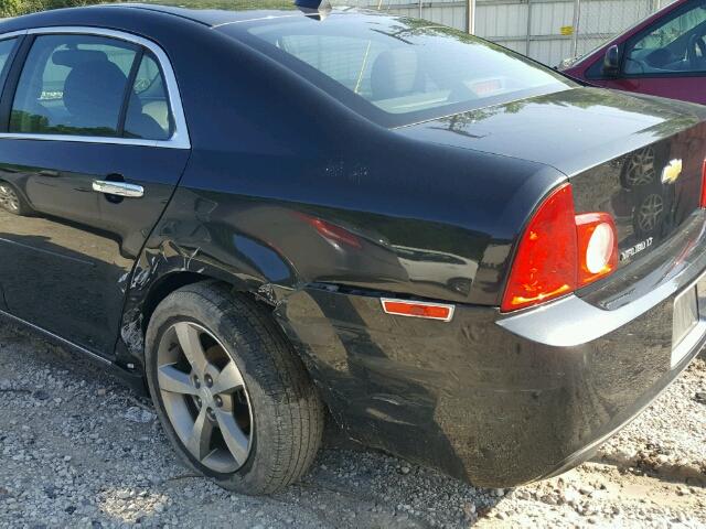 1G1ZC5E04CF208588 - 2012 CHEVROLET MALIBU 1LT BLACK photo 9