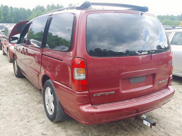 1GNDX13E94D170275 - 2004 CHEVROLET VENTURE LU RED photo 3