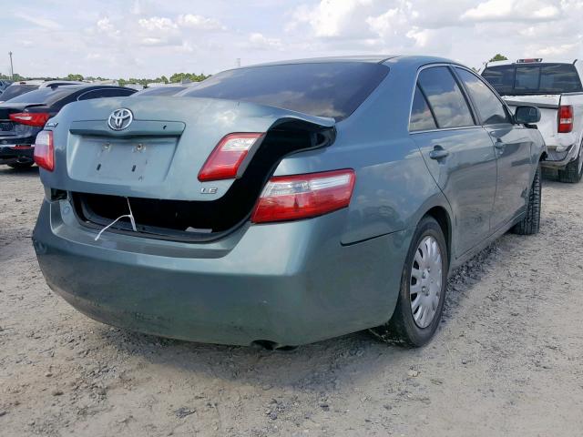 4T1BE46K47U697424 - 2007 TOYOTA CAMRY NEW GREEN photo 4