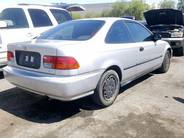 1HGEJ622XVL082041 - 1997 HONDA CIVIC DX SILVER photo 4