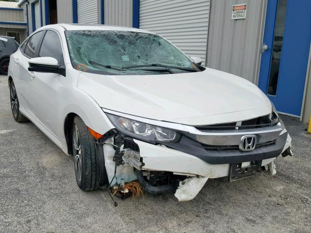 JHMFC1F71JX012449 - 2018 HONDA CIVIC EXL 白色 照片 1