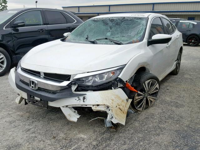 JHMFC1F71JX012449 - 2018 HONDA CIVIC EXL 白色 照片 2