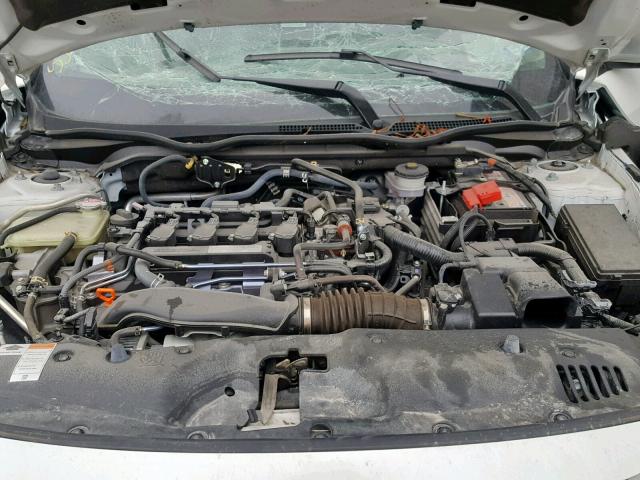 JHMFC1F71JX012449 - 2018 HONDA CIVIC EXL 白色 照片 7