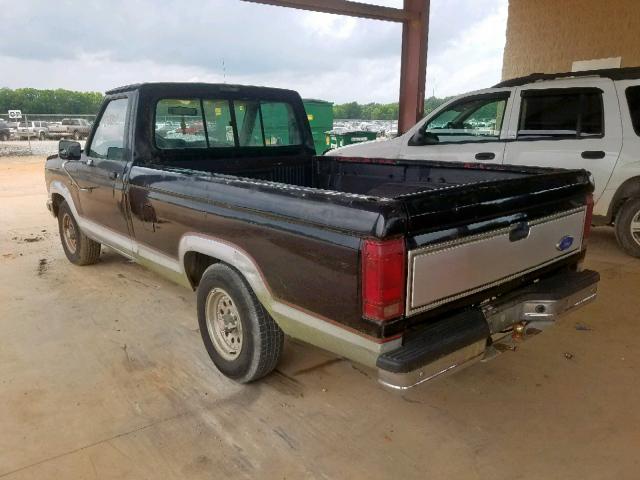 1FTCR10T6KUC67254 - 1989 FORD RANGER BLACK photo 3