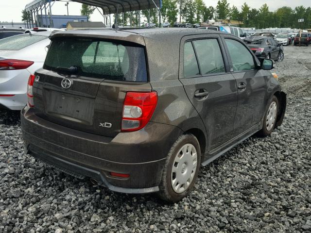 JTKKU4B49B1008141 - 2011 TOYOTA SCION XD BROWN photo 4