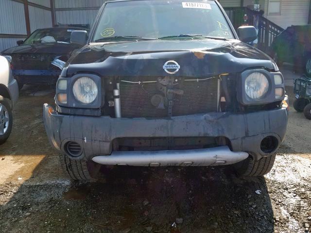 5N1ED28Y13C679162 - 2003 NISSAN XTERRA XE BLACK photo 9