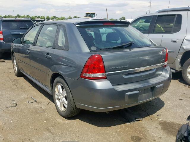 1G1ZT64835F151686 - 2005 CHEVROLET MALIBU MAX 灰色 照片 3
