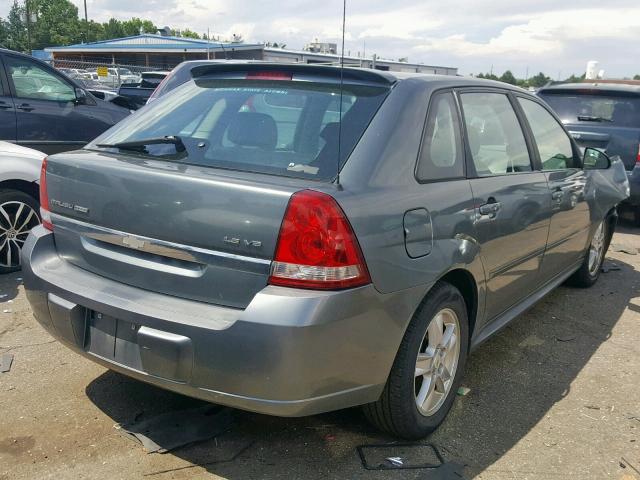 1G1ZT64835F151686 - 2005 CHEVROLET MALIBU MAX 灰色 照片 4