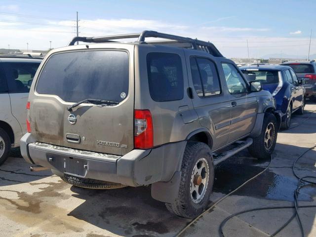 5N1ED28Y22C507978 - 2002 NISSAN XTERRA XE GREEN photo 4