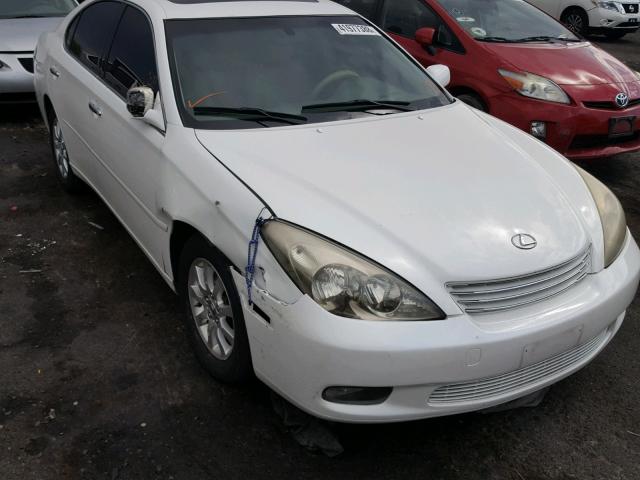 JTHBF30G220085656 - 2002 LEXUS ES 300 WHITE photo 1