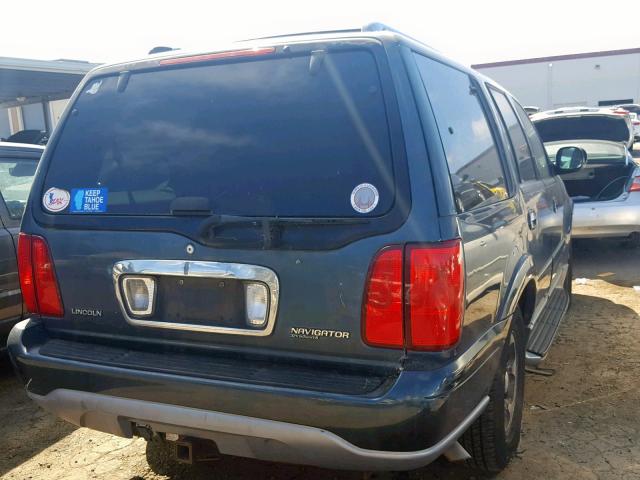 5LMFU28A3YLJ22183 - 2000 LINCOLN NAVIGATOR 蓝色 照片 4