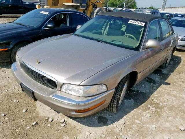 1G4CW54K8Y4225030 - 2000 BUICK PARK AVENU TAN photo 2