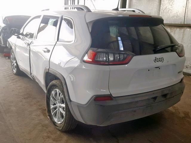 1C4PJLCBXKD232689 - 2019 JEEP CHEROKEE L WHITE photo 3