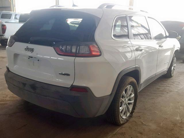 1C4PJLCBXKD232689 - 2019 JEEP CHEROKEE L WHITE photo 4