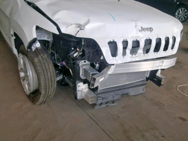 1C4PJLCBXKD232689 - 2019 JEEP CHEROKEE L WHITE photo 9