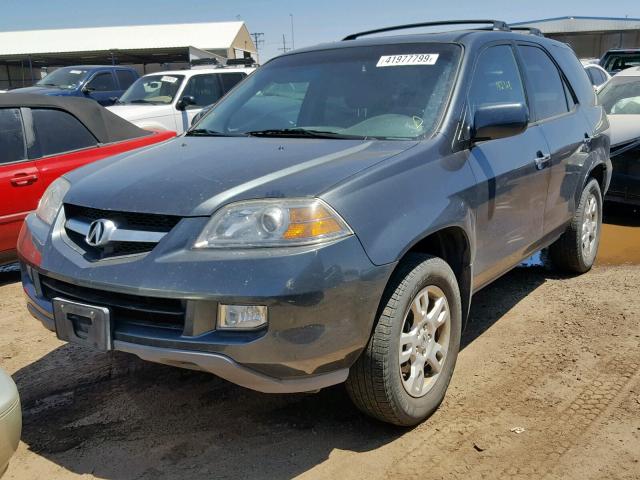 2HNYD18874H522448 - 2004 ACURA MDX TOURIN WHITE photo 2