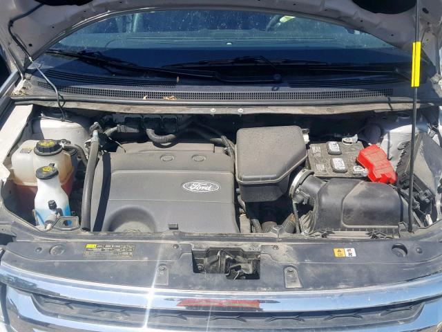 2FMDK3JC3EBA94740 - 2014 FORD EDGE SEL SILVER photo 7