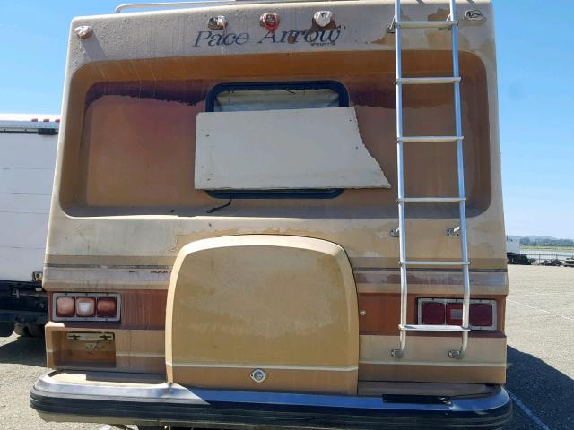 1GBKP37W2G3312608 - 1986 PACE MOTORHOME BROWN photo 9