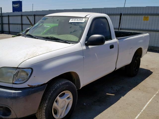 5TBJN32193S346460 - 2003 TOYOTA TUNDRA WHITE photo 9