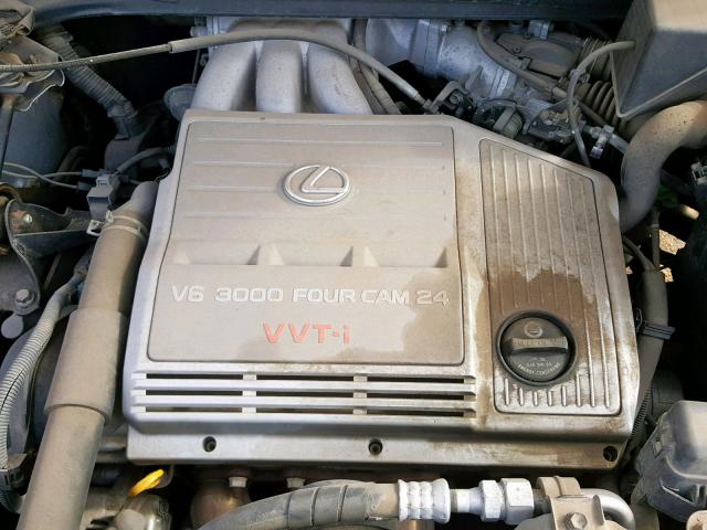 JTJGF10U420150005 - 2002 LEXUS RX 300 BLUE photo 9