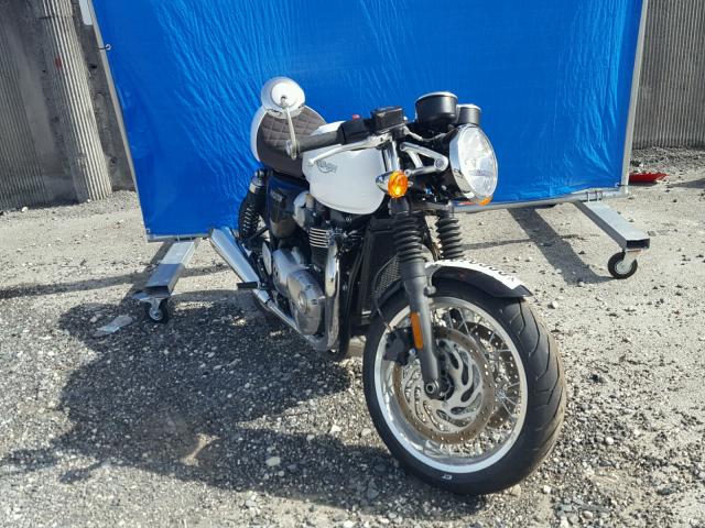 SMTD20HFXJT847730 - 2018 TRIUMPH MOTORCYCLE THRUXTON 1 WHITE photo 1
