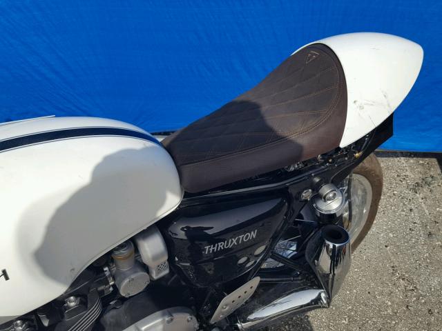 SMTD20HFXJT847730 - 2018 TRIUMPH MOTORCYCLE THRUXTON 1 WHITE photo 6