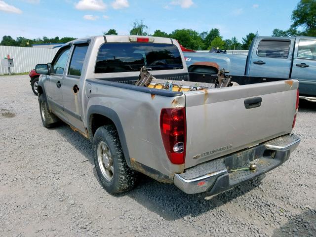 1GCDT136358256396 - 2005 CHEVROLET COLORADO GRAY photo 3