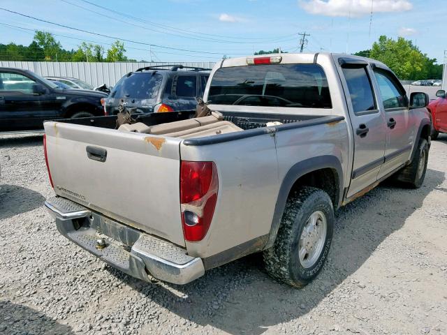 1GCDT136358256396 - 2005 CHEVROLET COLORADO GRAY photo 4