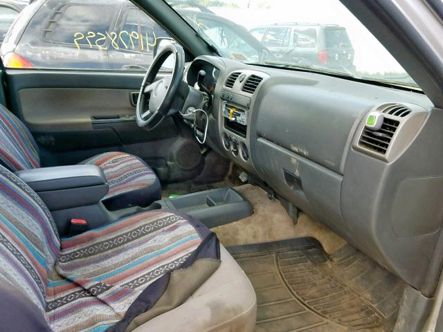 1GCDT136358256396 - 2005 CHEVROLET COLORADO GRAY photo 5