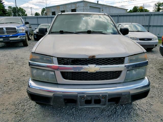 1GCDT136358256396 - 2005 CHEVROLET COLORADO GRAY photo 9