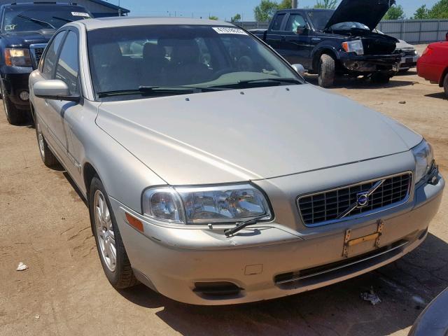 YV1TS59H641368495 - 2004 VOLVO S80 2.5T SILVER photo 1