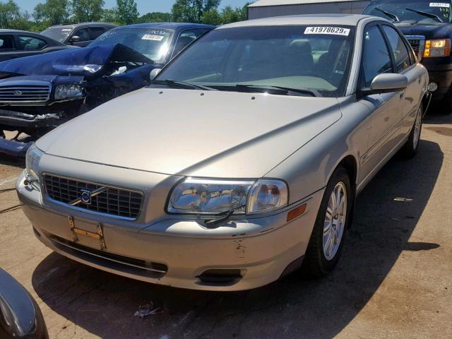 YV1TS59H641368495 - 2004 VOLVO S80 2.5T SILVER photo 2