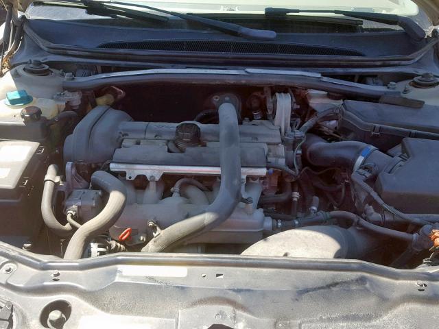 YV1TS59H641368495 - 2004 VOLVO S80 2.5T SILVER photo 7