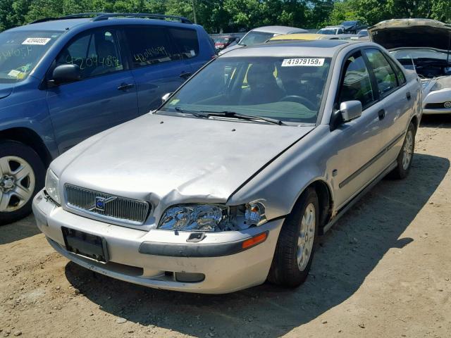 YV1VS29501F766202 - 2001 VOLVO S40 1.9T SILVER photo 2